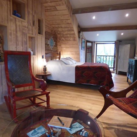 chambre d'hôte atypique West little ranch chambre amérindienne Guiscriff Exterior foto