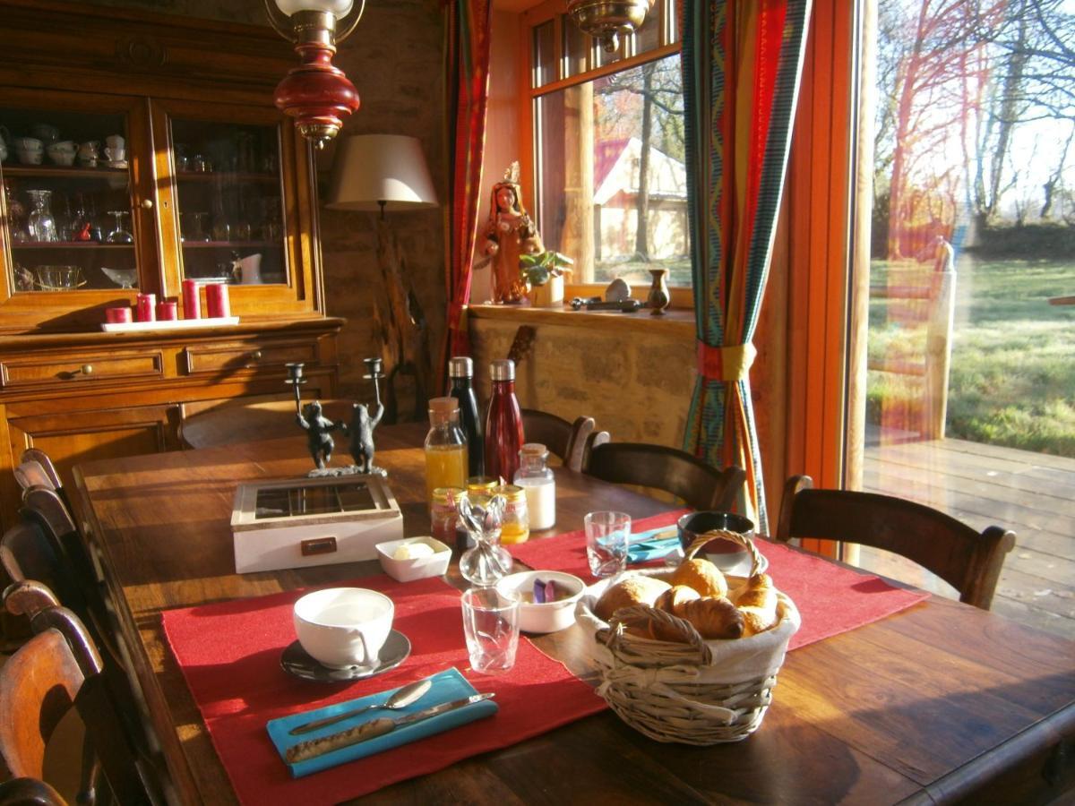 chambre d'hôte atypique West little ranch chambre amérindienne Guiscriff Exterior foto